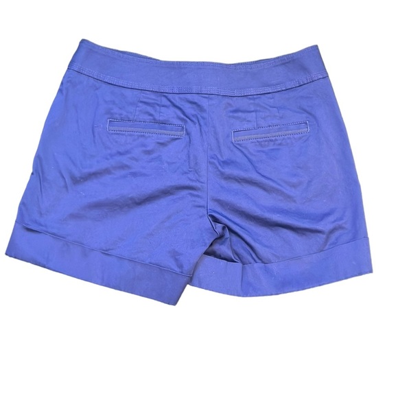 White House Black Market Blue Shorts Women’s Size 2 - Picture 2 of 11